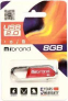 USB-флеш-накопичувач Mibrand 8 GB Aligator Dark Red (MI2.0/AL8U7DR) - фото 3.