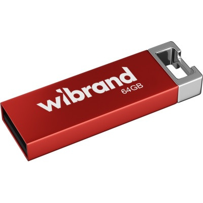 USB-флеш-накопичувач Wibrand 64 GB Red (WI2.0/CH64U6R) - фото 2.