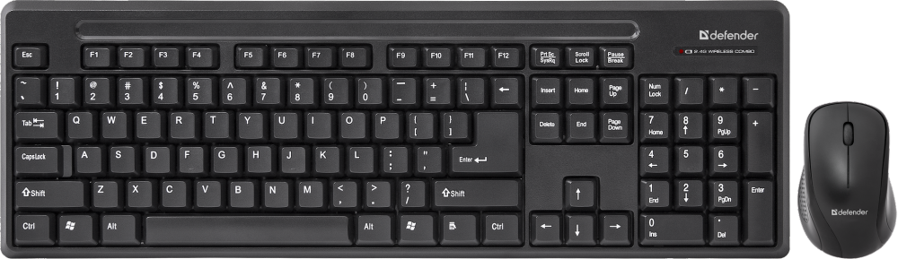 Комплект (клавіатура + миша) Defender C-935 - фото 2.
