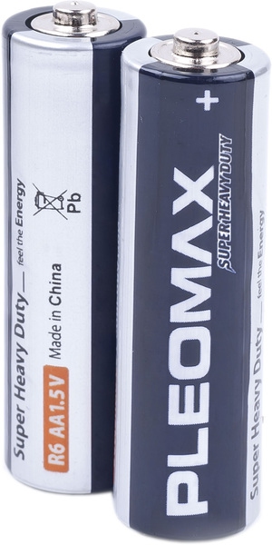 Батарейки Pleomax AA (R6/1.5V) 2 шт. - фото 2.