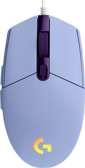 Мышь Logitech G102 Lightsync USB Lilac (910-005854) - фото 2.