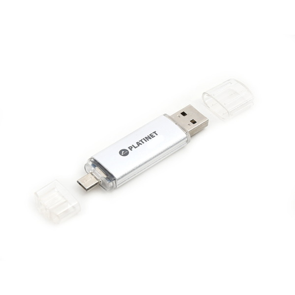 USB-флеш-накопичувач Platinet microUSB Plug PMFA16S - фото 2.