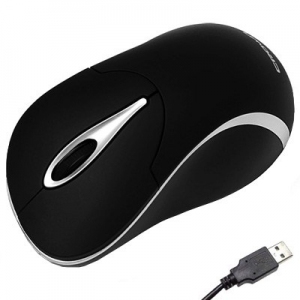 Миша Crown CMM-016 Black/Silver - фото 2.
