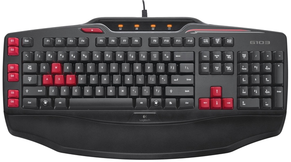 Клавиатура LOGITECH Gaming Keyboard G103 - фото 2.
