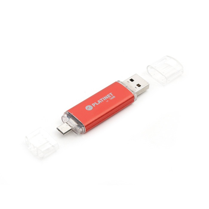USB-флеш-накопичувач Platinet microUSB Plug PMFA16R - фото 2.