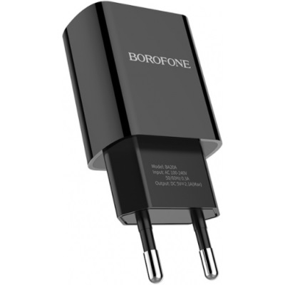 Зарядний Borofone BA-20A Black - фото 2.