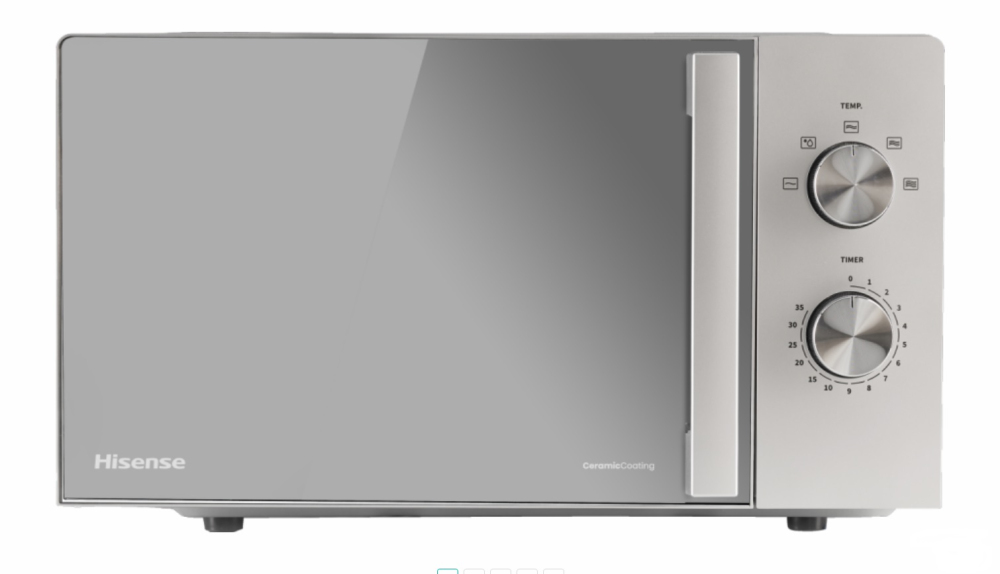 Мікрохвильова піч Hisense H20MOMP1H Silver Grey - фото 2.