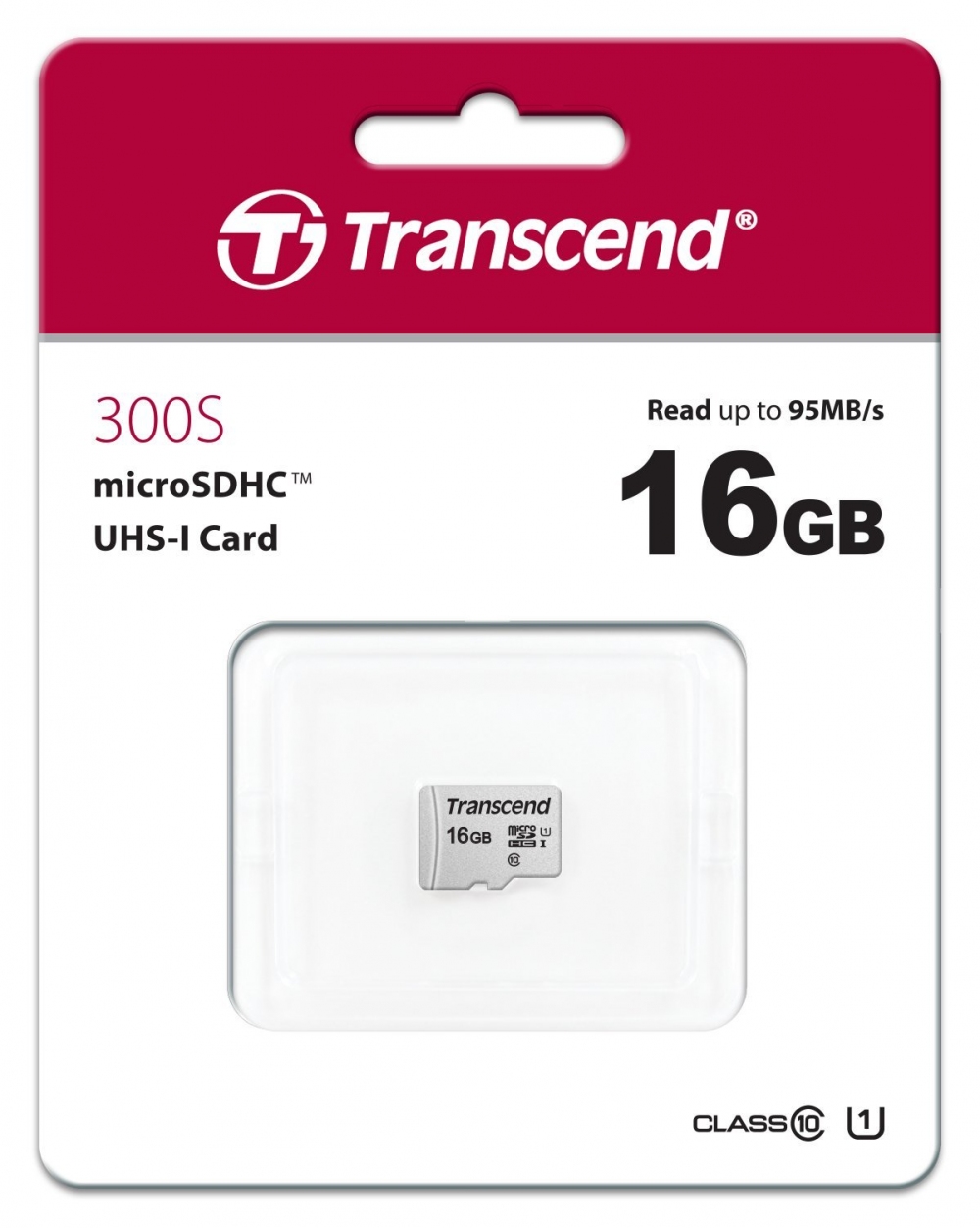 Карта пам'яті Transcend 300S Micro SDHC 16GB TS16GUSD300S - фото 2.