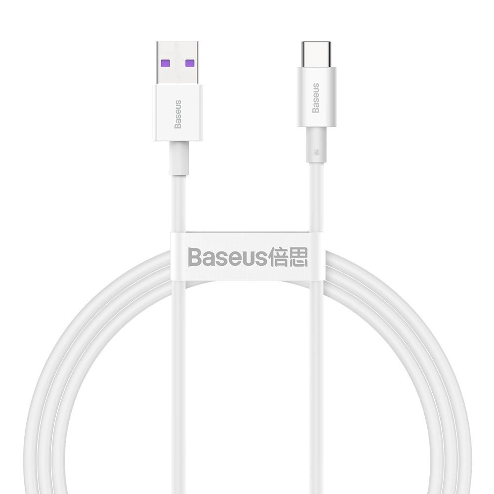 Кабель Baseus Superior Series Type-C 6A 1м White (CATYS-02) - фото 2.