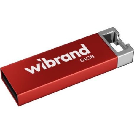 USB-флеш-накопичувач Wibrand 64 GB Red (WI2.0/CH64U6R) USB-флеш-накопичувач Wibrand 64 GB Red (WI2.0/CH64U6R)