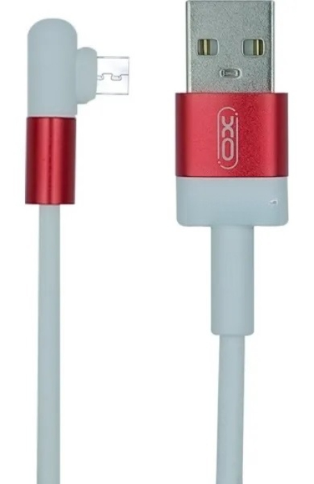 Кабель XO NB152 2,4A micro-USB White