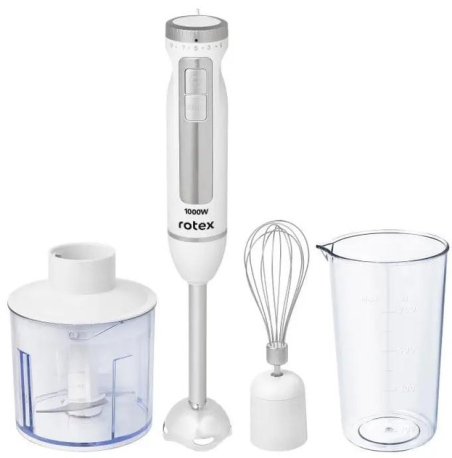 Блендер Rotex RTB 1040-W White Stainless