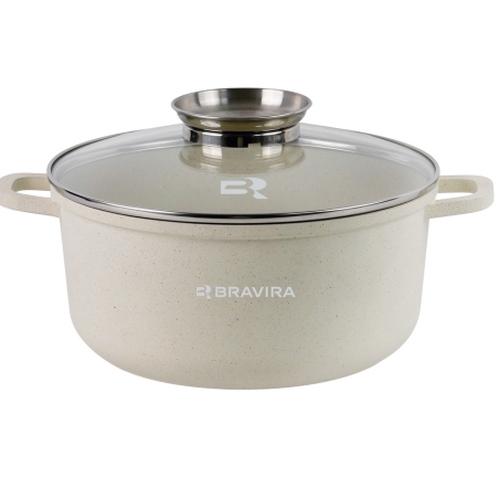 Каструля BRAVIRA SandLight BR8008-22 Beige