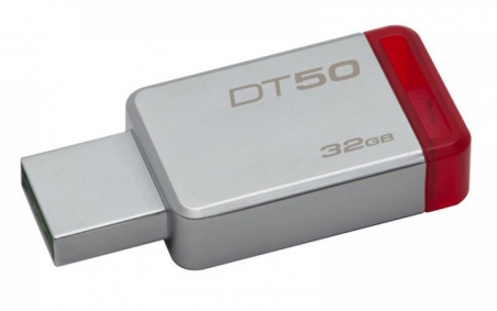USB-флеш-накопичувач Kingston DataTraveler 50 Metal/Red (DT50/32GB)