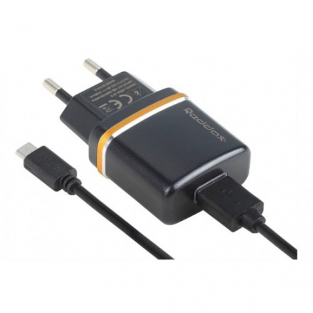Зарядний пристрій Reddax RDX-012 Micro-usb Black