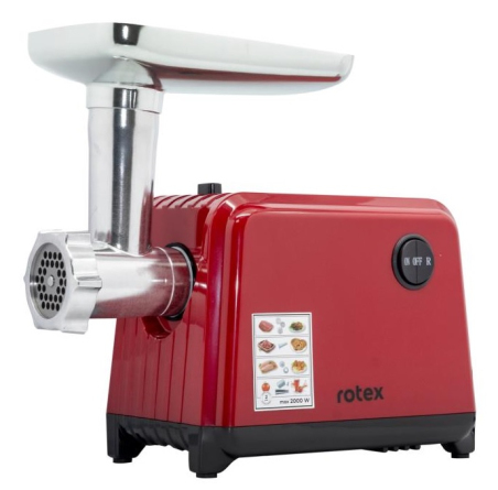 М'ясорубка Rotex RMG-201-Т Red