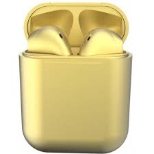 Навушники TWS HBQ I12 Power Bank Gold
