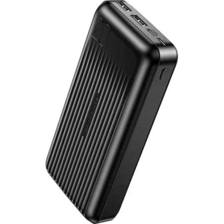 Зовнішній акумулятор XO PB302 20000 мАг Black