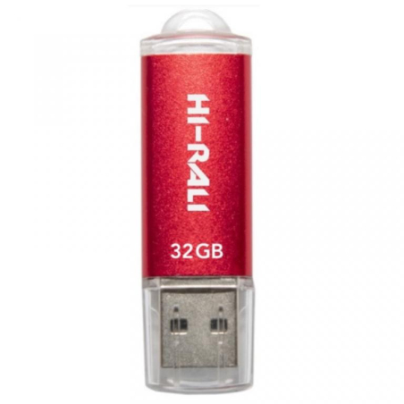 USB флеш-накопичувач Hi-Rali Rocket Series 32GB Red