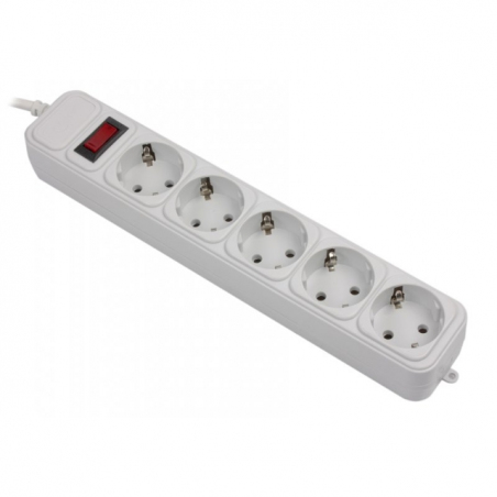 Мережевий фільтр-подовжувач Gembird SPG5-G-10G