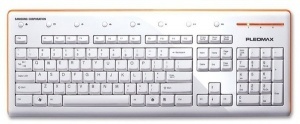 Клавіатура PLEOMAX Multimedia K-300 USB White Клавіатура PLEOMAX Multimedia K-300 USB White