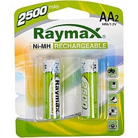 Аккумуляторы Raymax HR6 AA 2500 mAh 1,2 V Ni-MH
