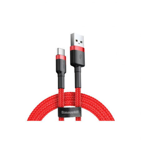 Кабель Baseus cafule Cable Type-C 3A 1m Red (CATKLF-B09)