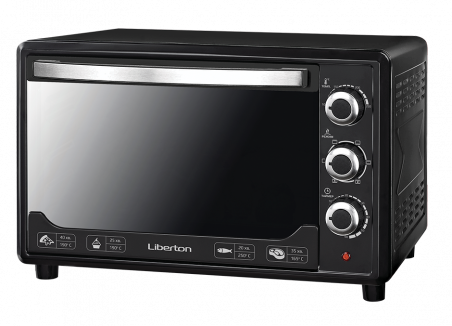Електродуховка Liberton LEO-480 Black Mirror