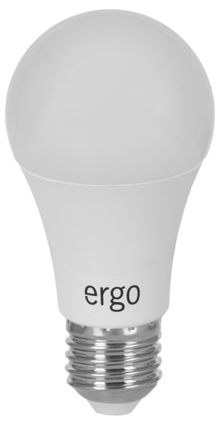 Светодиодная лампа Ergo Standard A60 E27 12W 220V 3000K теплый белый