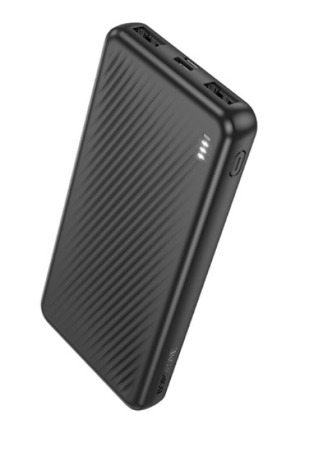 Зовнішній акумулятор Borofon BJ-55 10000 мАг Black