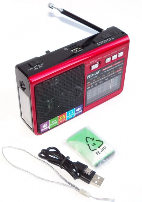 Радіо Golon RX-1315 Red Радіо Golon RX-1315 Red