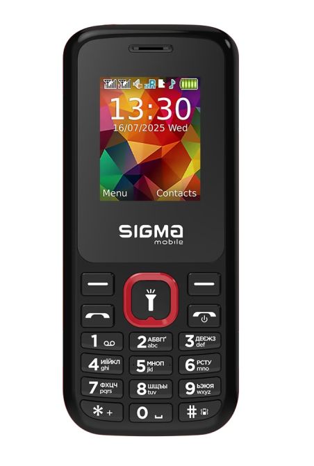 Мобільний телефон Sigma mobile X-style171 Mini Red Black