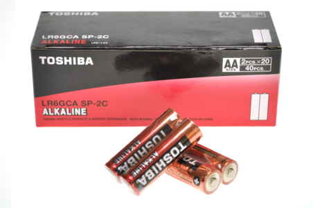 Батарейки Toshiba LR6GCA SP-2C 2шт