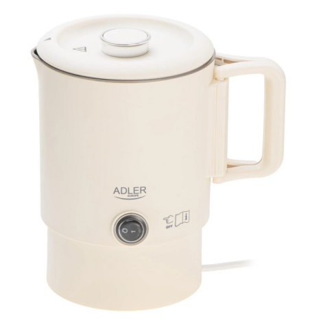 Електрочайник дорожній Adler AD 1388 Beige