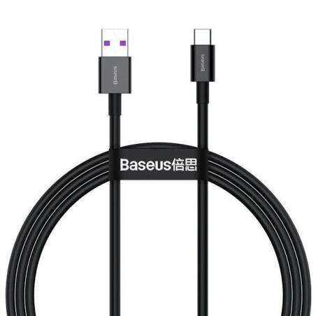 Кабель Baseus Superior Series Type-C 6A 1м Black (CATYS-01) Кабель Baseus Superior Series Type-C 6A 1м Black (CATYS-01)