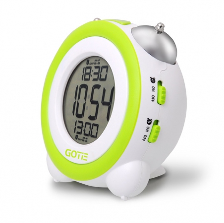 Електронний будильник GOTIE GBE-200Z зелений
