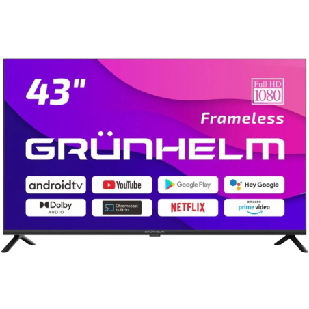 Smart телевізор Grunhelm 43FI500-GA11V Black