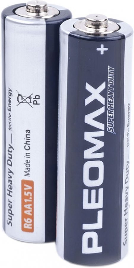 Батарейки Pleomax AA (R6/1.5V) 2 шт. Батарейки Pleomax AA (R6/1.5V) 2 шт.