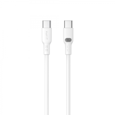 Кабель Havit HV-CB 6280 Type-C 1м White 