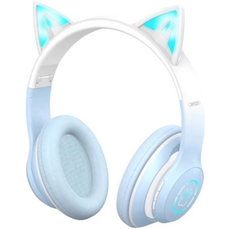 Бездротові навушники XO BE38 Cat Blue
