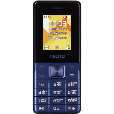 Мобільний телефон Tecno T301 Deep Blue (4895180778681)