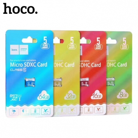 Карта пам'яті Hoco MicroSD Class 10 16GB