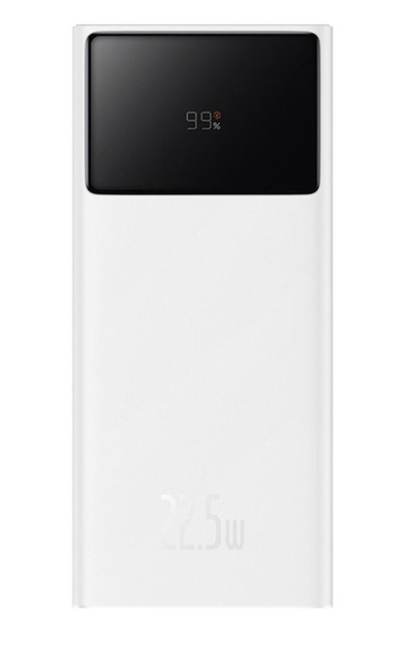 Зовнішній акумулятор Baseus Star-Lord PPXJ-080102 30000 мАh White