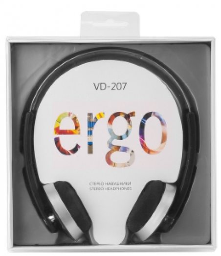 Навушники Ergo VD-207 Black