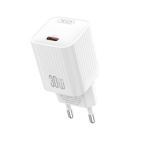 Зарядний пристрій XO L148 30W + кабель Type-C/Lightning