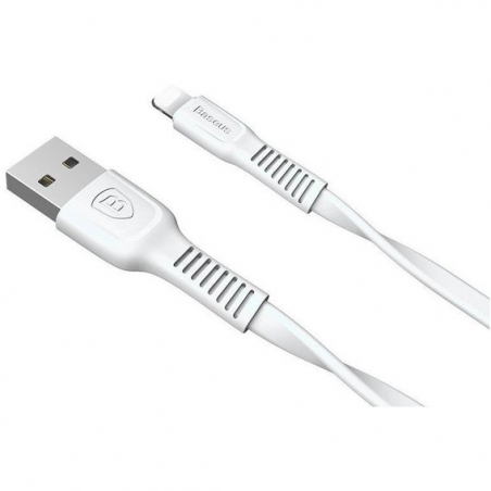 USB кабель Baseus Tough Series Lightning 2A 1 м White (CALZY-B02)