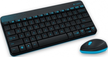Комплект (клавиатура + мышь) LOGITECH Wireless Combo MK240 Black