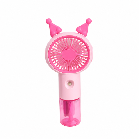 Вентилятор акумуляторний ручний Spray Fan LY-5088 Pink