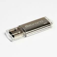 USB-флеш-накопичувач Mibrand 16 GB Cougar Silver (MI2.0/CU16P1S)