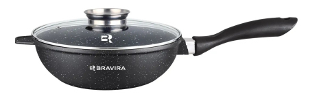 Сковорідка Bravira BR-5002-24 Black